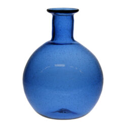 Romersk rund flaska, blå
