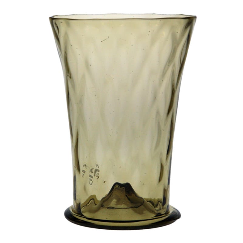 Beaker, optic blown, Nymburk