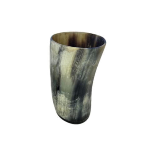 Horn mug without handle, large