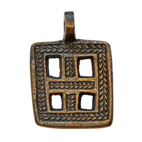 Window cross pendant