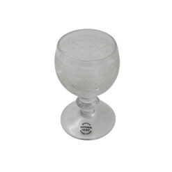 Likörglas med gravyr